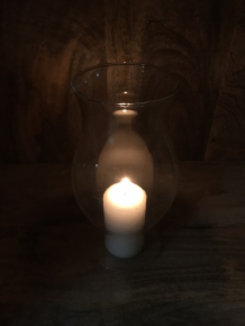 Lantern glass for candles or spare part for holders. Only 2 !!