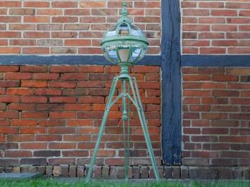 Wind Lamp - Lantern XL - 145 cm - Metal - Vintage Green