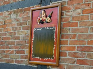 Classic Wall Sign Wood -Wine Selection - 3D