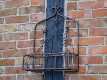 Wall rack large - Antique Rust - Wrought iron