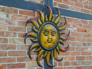 Wandornament Sonne XL – 80 x 80 cm – Metall