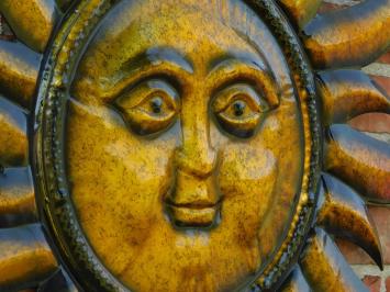 Wandornament Sonne XL – 80 x 80 cm – Metall