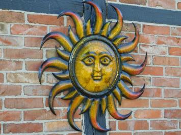 Wandornament Sonne XL – 80 x 80 cm – Metall