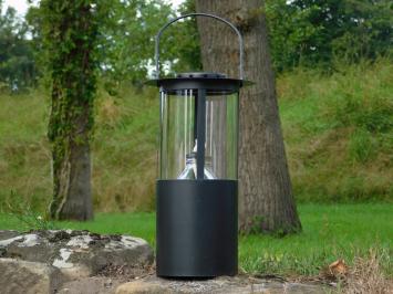 Olielamp XL - Zwart - Metaal en Glas - Lantaarn - Ophangbaar