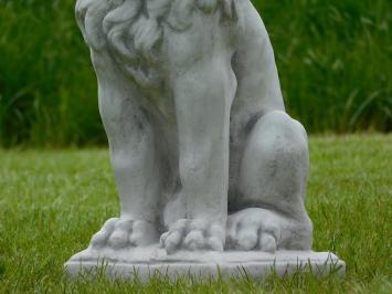 Sitting Lion - 53 cm - Stone