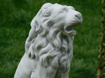 Sitting Lion - 53 cm - Stone