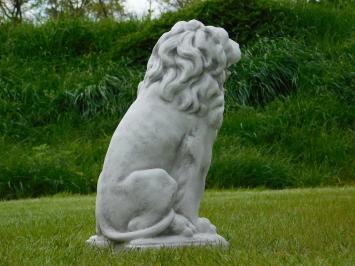 Sitting Lion - 53 cm - Stone