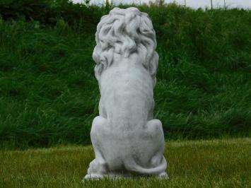 Sitting Lion - 53 cm - Stone