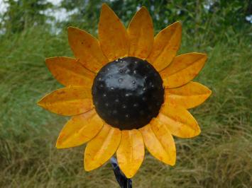 Zonnebloem Tuinsteker - 110 cm - Metaal