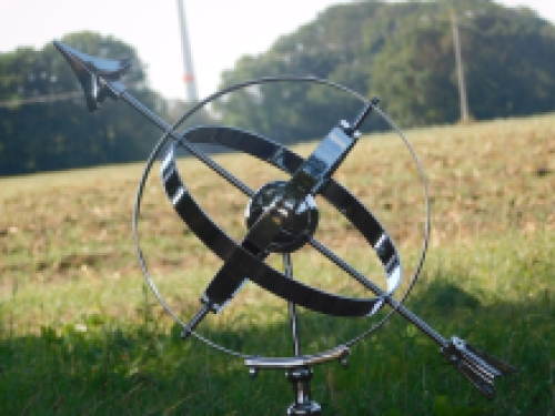 Sundial - nickel with marble base