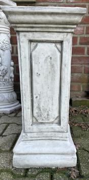 Greek Column - 57 cm - Full Stone - Pedestal