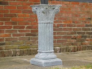 Pedestal - Column - Light grey - Polystone