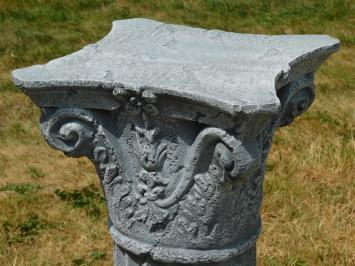 Pedestal - Column - Light grey - Polystone