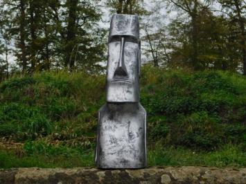 MOAI XL - polystone - grijs met zwart