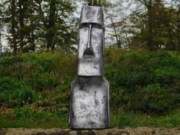 MOAI XL - polystone - grijs met zwart
